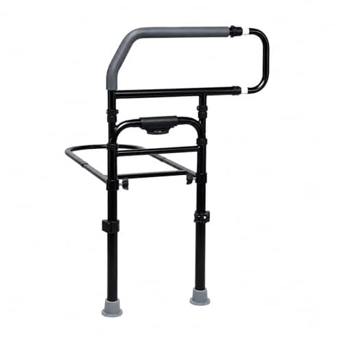 Bed Rail for Elderly Adults Safety – Adjustable Bed Assist Rail for Seniors, Post Surgery Recovery & Fall Prevention, Fits Thick Mattresses, Retractable Height Adjustment, Supports Up to 300 lbs — image 1