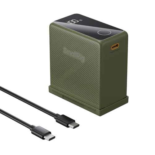 SMALLRIG 10500mAh Replacement USB-C Battery for Sony NP-F970, PD 36W Fast Charging, 3.5H Fully Charged, for Sony FX3/A7 IV/A7S III, for Canon R5/R6, for Nikon Z8, Power Supply for LED Light, Monitor