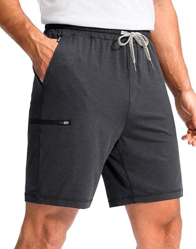 G Gradual Men's Sweat Casual Shorts Soft Moisture Wicking Athletic Gym Shorts with 3 Pockets for Lounge Workout Running — image 1