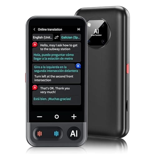 Language Translator Device No WiFi Needed, 2026 Upgraded AI Translator Support ChatGPT,150+ Languages Instant translator Support Offline/Recording/Photo/Voice Translation Real Time for Travel Business — image 1