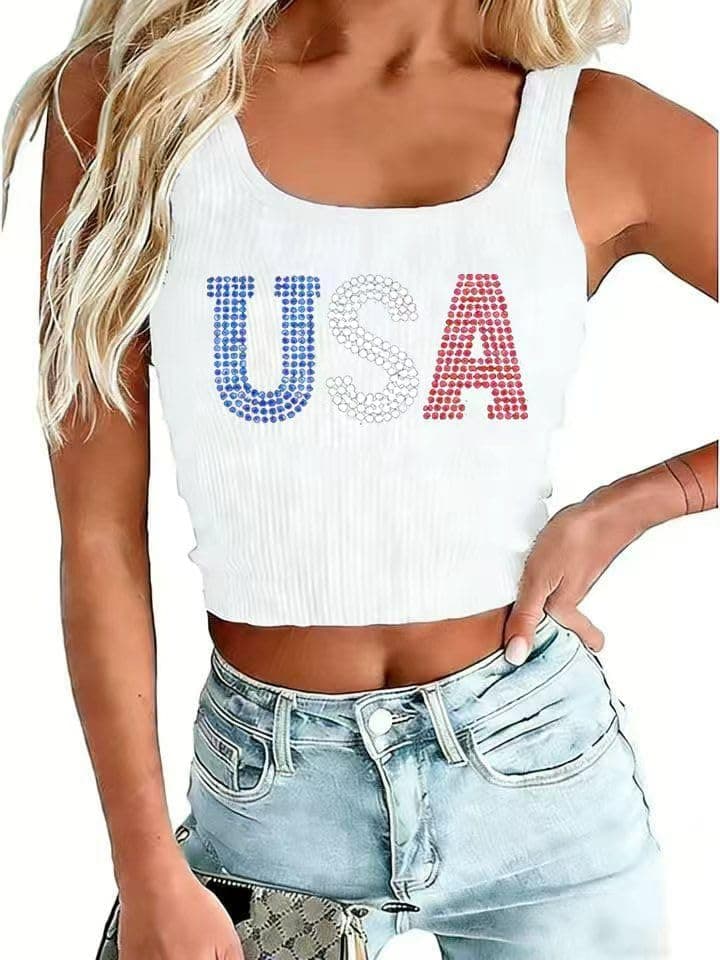 ISPICK Womens 4th of July Shirts