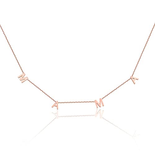 Mothers Day Gifts for Mom, for Wife - 14K Gold Mama Necklace- First Mothers Day Gifts for New Mom - Hypoallergenic, Water-Resistant & Tarnish-Free - Momma Necklace for Women - For Mother to Be — image 1