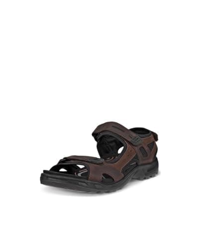 ECCO Men's Yucatan Sport Sandal, MOCHA/MOCHA NUBUCK, 9-9.5