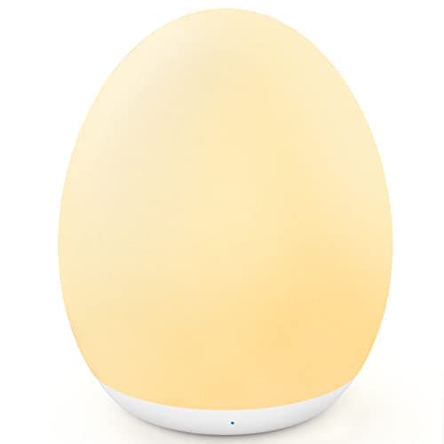 Night Light for Kids, 7 Colors Changing Egg Light for Nursery — image 1