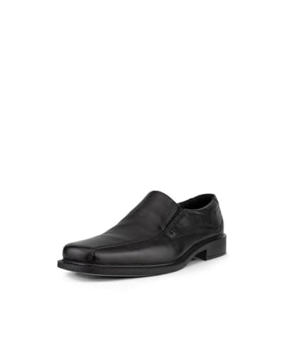 ECCO Men's New Jersey Slip On, Black, 42 EU (8-8.5 M US)