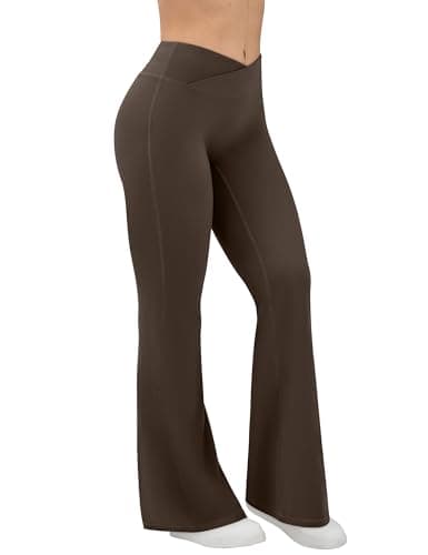 EUYZOU Yoga Pants Women High Waist Casual Soft Crossover Straight Leg Bottoms Leggings — image 1