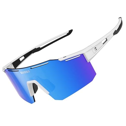 suoso Cycling Polarized Sunglasses for Men: UV400 Protection Glasses Running Baseball Softball Sports Goggles for Youth Women — image 1