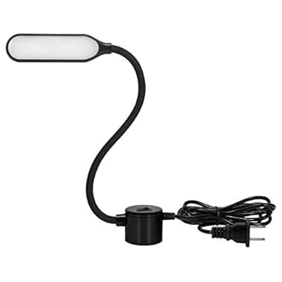Amazing Power Sewing Machine Light LED Flexible Gooseneck Work Lamp with Magnetic Mount Base for Workbench Lathe Drill Press