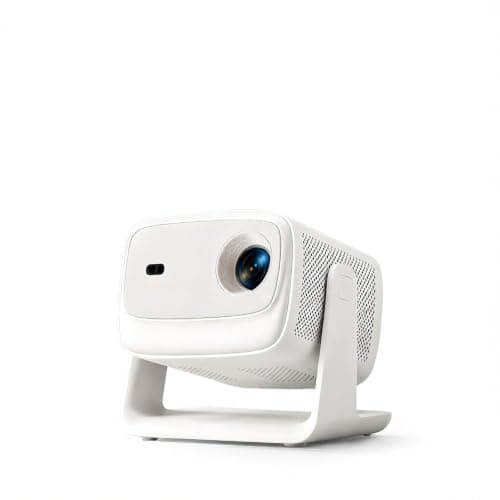 Smart-Outdoor-Projector-Portable, 360° Rotating Mini-Movie-Projector with WiFi6 and Bluetooth5.4, Lisowod Movin3.0 Built-in 10K+ Licensed Apps, Phone Control, Ceiling Proyector for Indoor/Outdoor Use — image 1