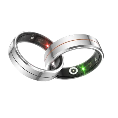 Smart Ring for Women & Men, Health Tracker with Blood Oxygen Monitor, Heart Rate & Sleep Monitor, Waterproof Fitness Ring Long Lasting Battery Sleep Ring for iPhone and Android, No Subscription Fee — image 1