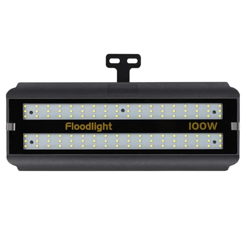 UPWATT 100W LED Floodlight, 5200lm 500W Equivalent Bright LED Work Light, 6500K Daylight Light for Warehouse & Home Workshop — image 1