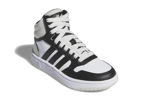 adidas Unisex-Kids Hoops 3.0, Orbit Grey/Black/White,3 Little Kid