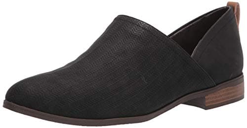Dr. Scholl's Shoes Women's Ruler Slip-On Loafer, Black, 10