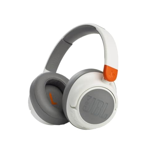 JBL JR 460NC - Wireless Over-Ear Noise Cancelling Kids Headphones - White