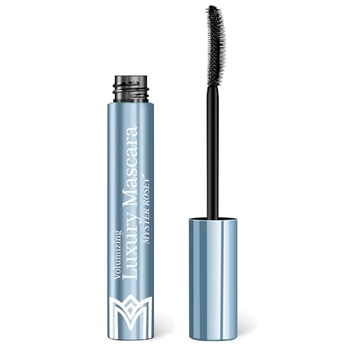 MYSTER ROSEY Mascara for Older Women, Tubing Mascara Black - Lengthening, Volumizing & Curling, Smudge-Proof, Washable, Add Jojoba Oil and Castor Oil, Vegan & Cruelty-Free - 0.4 Fl Oz (Pack of 1) — image 1