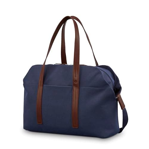 Samsonite Virtuosa Weekender Duffel Overnight Bag with Laptop Computer Sleeve, Navy