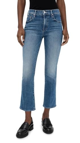 Mother Women's The Insider Ankle Jeans, Get 2 Birds Stoned, 28