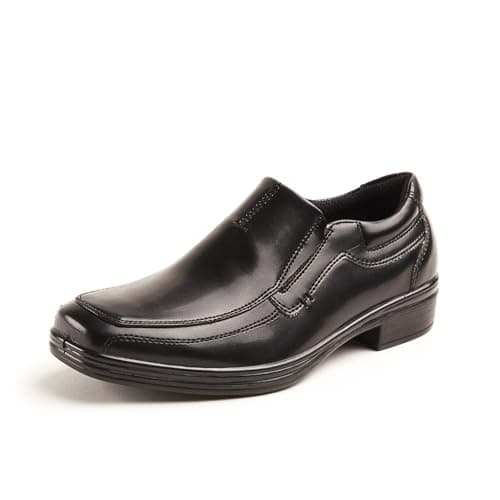 Deer Stags Boys' Wise Dress Comfort Slip-On Loafer / Black / 4.5 Big Kid / Medium