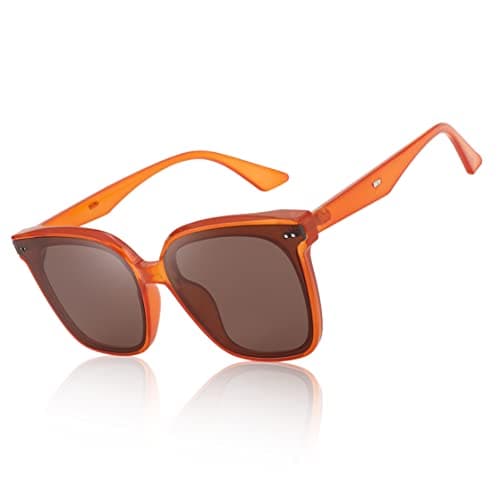 FEISEDY Retro Square Sunglasses Women Men Oversized Vintage Shades B4087 — image 1