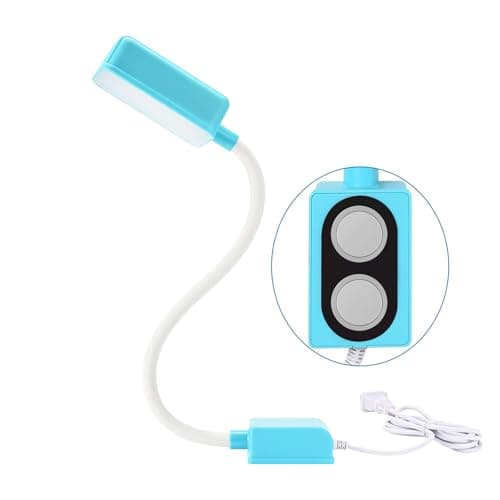 Magnetic Work Light, HengBo LED Machine Light with Flexible Gooseneck, 1500LM 7000K Bright Workshop Lamp for Lathe, Drill Press, Garage Repairs — image 1