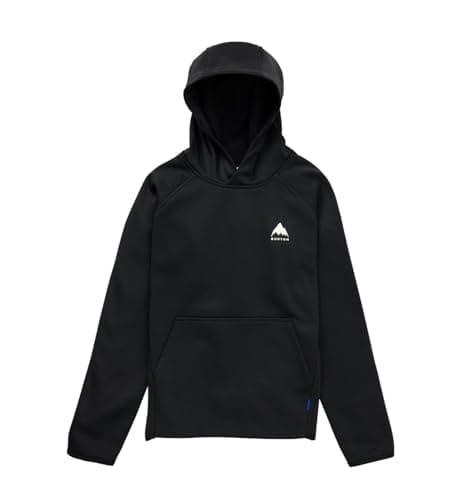 Burton Kids' Crown Weatherproof Pullover Fleece (US, Alpha, Medium, Regular, True Black (26))