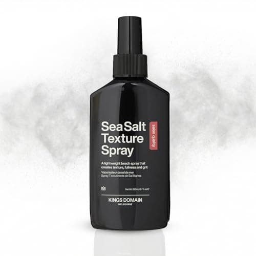 Kings Domain Melbourne Sea Salt Texture Spray | Lightweight Beach Hair Spray for Natural Volume, Grit & Matte Finish | Fuller and Thicker Hair — image 1