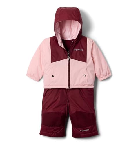 Columbia Youth Double Flake II Set, Satin Pink/Rich Wine, 3/6