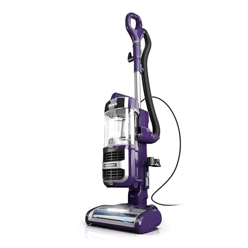 Shark Lift-Away Upright Vacuum with Powerfins, Self-Cleaning Brushroll, Anti-Allergen Complete Seal Technology, No Hair Wrap, LED Headlights, and Advanced Swivel Steering, Eggplant, ZD201 — image 1