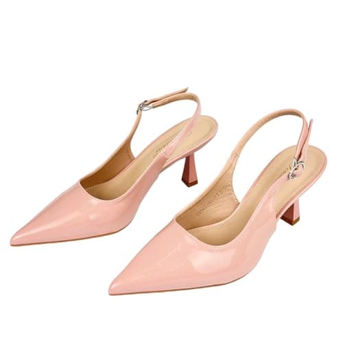 YOUMANNI Women's Fashionable Sandals - Leather Multi-Type High Heels, Women's Classic High Heels, Adjustable Shoelaces, Comfortable Dress Sandals for Daily Wear — image 1