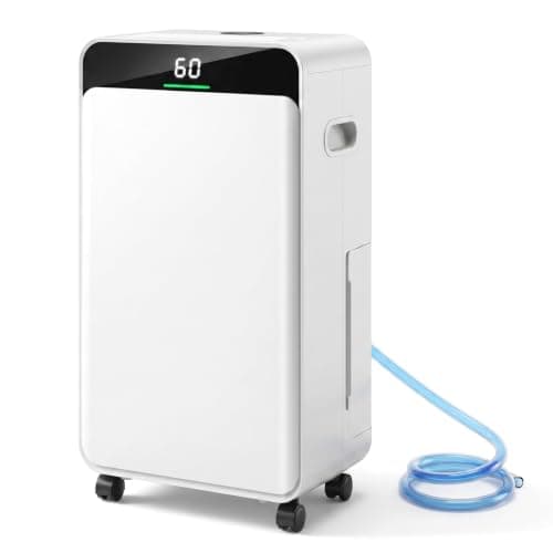 Ludatido Max 35 Pints Up to 2,000 Sq.Ft dehumidifier for Home & Basement | 2026Upgraded Intelligent compressor,0.56 Gallon Water Tank, with Drain Hose, Efficient Humidity Control for Large Spaces — image 1
