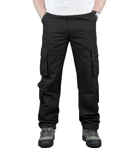 BAYAMO Mens Cargo Pants Camo Military Fatigue Pant Camouflage Hunting Combat Work Casual Pants Multi Pocket — image 1