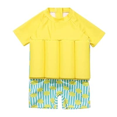 Toddler Float Swimsuit One Piece Beach Sport Summer Swimwear Hawaiian Floral Bathing Suit for Girls Boys