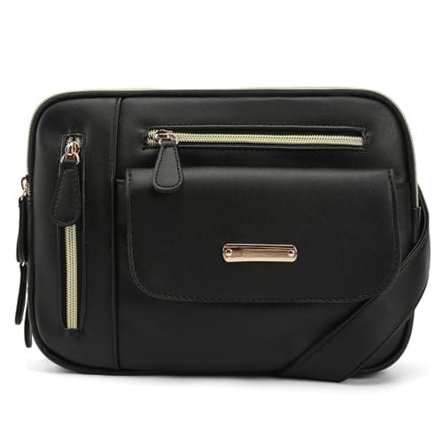 Goinsound Crossbody Purses for Women - Multi Pockets Shoulder Bag Medium Handbags with Adjustable shoulder straps — image 1