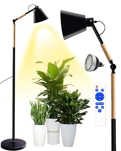Arikashin Standing Plant Grow Light, LED Growing Light Full Spectrum for Indoor Plants,4/8/12H Timer, Flow Grow Light for Tall Large Indoor Plants — image 1