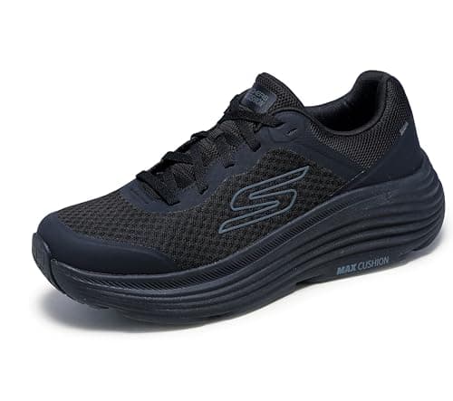 Skechers Men's Max Cushioning Endeavour Sneaker, Black/Black, 10.5
