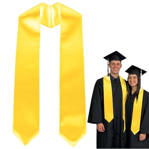 Oeyliz Graduation Stole Class of 2026 Stoles for Graduation 2026 Unisex Adults Blank Graduations Stole 72 Inch — image 1