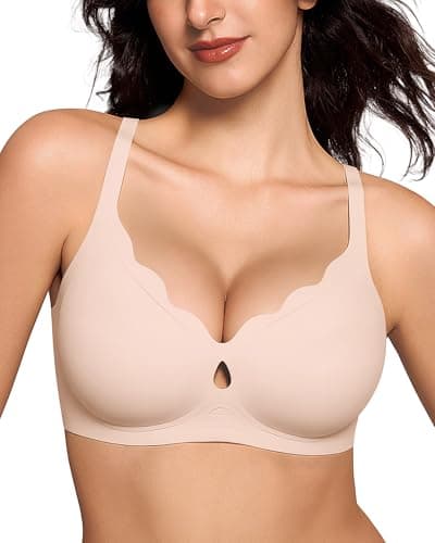 ProKloud Wireless Bras for Women Wave Push Up No Underwire Bralettes Seamless Full Coverage Support Lift Everyday Bra — image 1