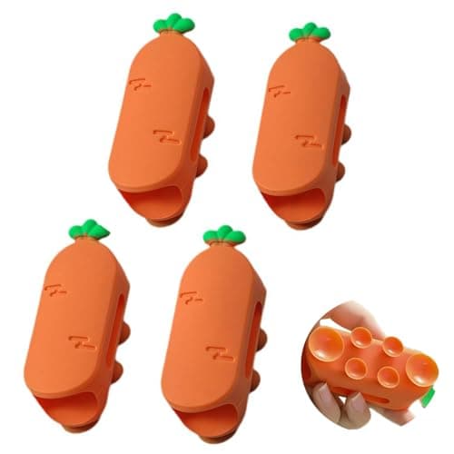 4 Pack Vacuum Suction Cup Shower Head Holders, Silicone Strong Suction & Waterproof Showerhead Holder, Bathroom Handheld Shower Holder, Removable Wall Mounted Suction Bracket — image 1