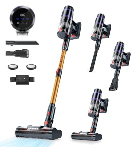 Cordless Vacuum Cleaner, Lightweight Stick Vacuum with 50Kpa Suction — image 1