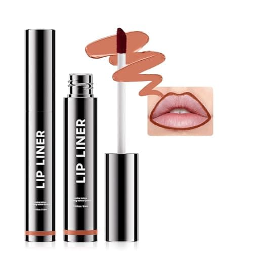 Peel Off Lip Liner Stain - Non-Stick Cup Lip Comfortable Vivid Color Peel Lip Stain Transfer-Proof & Long - Wear, Create Beauty & Charming Lip Makeup For All Skin Types with All-Day (#01 Nude) — image 1