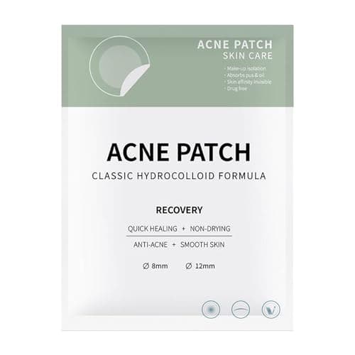 Safirst Zit Patch Hydrocolloid Pimple Patches Acne Patches 2 Sizes Invisible Spot Blemish Stickers Easy Removal Treatment for Breakouts Absorbs Zits Hiding Face Emergency Treatments — image 1