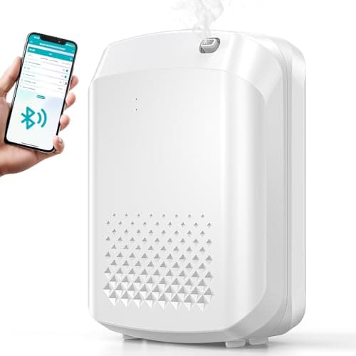 XEITIN Waterless Essential Oil Diffuser 3000 Sq.Ft Coverage for Large Home Hotel Office, 400ml Cold Air Scent Machine, Bluetooth App Control, No-Noise Aroma Diffuser Wall Mount Gift for Mom for Her — image 1