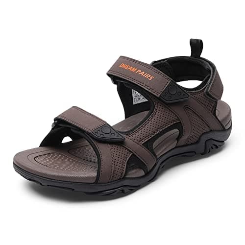 DREAM PAIRS Men's Sandals Hiking Water Beach Sport Outdoor Athletic Arch Support Summer Sandals — image 1