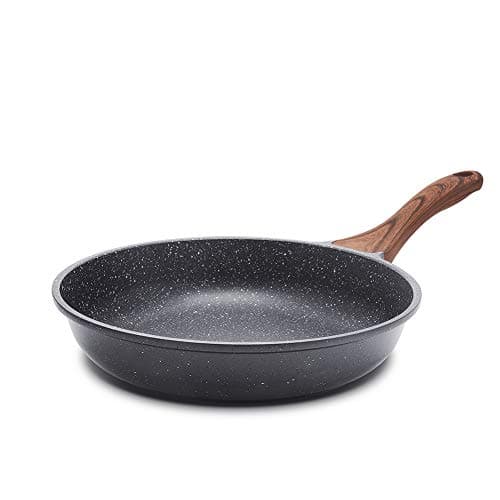 SENSARTE 12.5 Inch Nonstick Frying Pan Skillet, Swiss Granite Coating Omelette Pan, Healthy Stone Cookware, PFOA Free — image 1