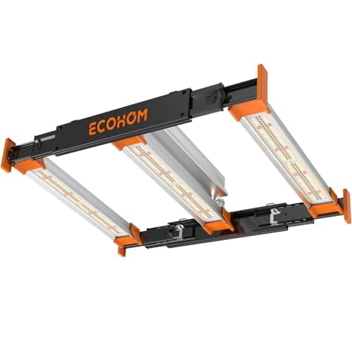 ECOHOM Bar 100W LED Grow Light, Full Spectrum, Dimmable, Daisy Chain, High PPFD, 2x2ft Coverage, for Indoor Plants Seed Starting, Vegs and Bloom, Retractable, Pro Lamp for Grow Tent Commercial Use — image 1