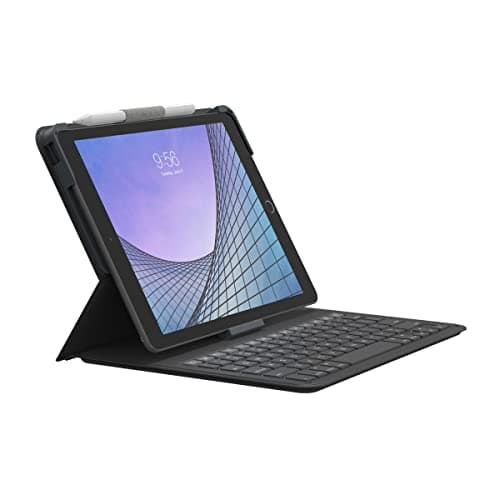ZAGG Messenger Folio 2 Tablet Keyboard & Case, Laptop-Style Keys, Built-in Stand for iPad 11" (A16) & 10.9-inch 10th GEN iPad