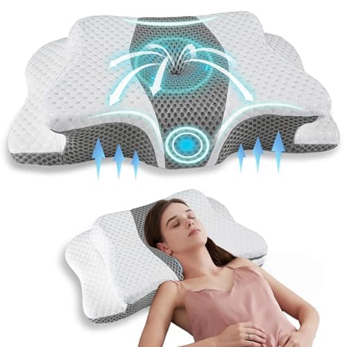 Pain Relief Cervical Pillow for Neck Support,Adjustable Ergonomic Pillow Cozy Sleeping,Odorless Orthopedic Memory Foam Pillows,Contour Bed Pillow for Side Back Stomach Sleeper — image 1