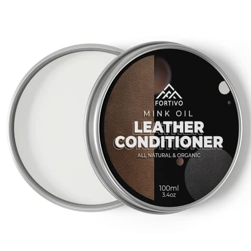Leather Mink Oil, Color Restorer, Scratch Remover, Couch Paint and Leather Repair Kit for Couches