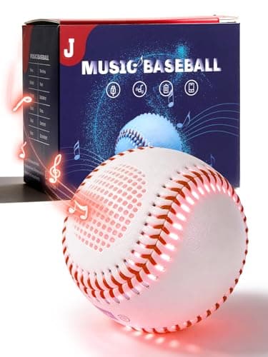 AIYUNDI Light Up & Glow-in-The-Dark Baseball with Bluetooth Speaker, Sports Gifts for Baseball Fans, Boys 8-12, Teens & Adults, Unique Accessories — image 1