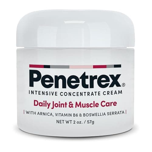 Penetrex Joint & Muscle Therapy - Soothing Muscle Rub for Back, Neck, Hands, Feet - Premium Whole Body Rub with Arnica, Vitamin B6 MSM & Boswellia - Non-Greasy 2oz Cream